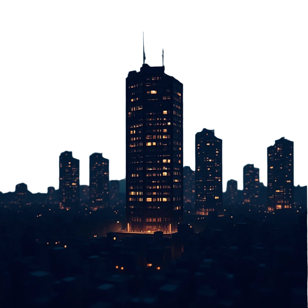 Nighttime Cityscape